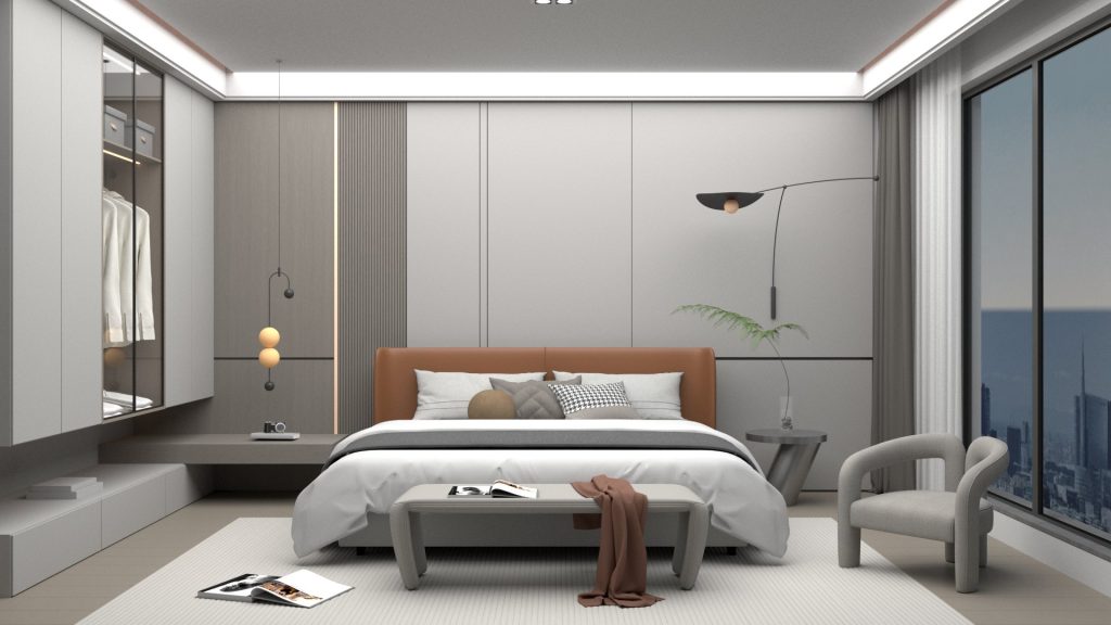 Minimalistic Bed Room Design