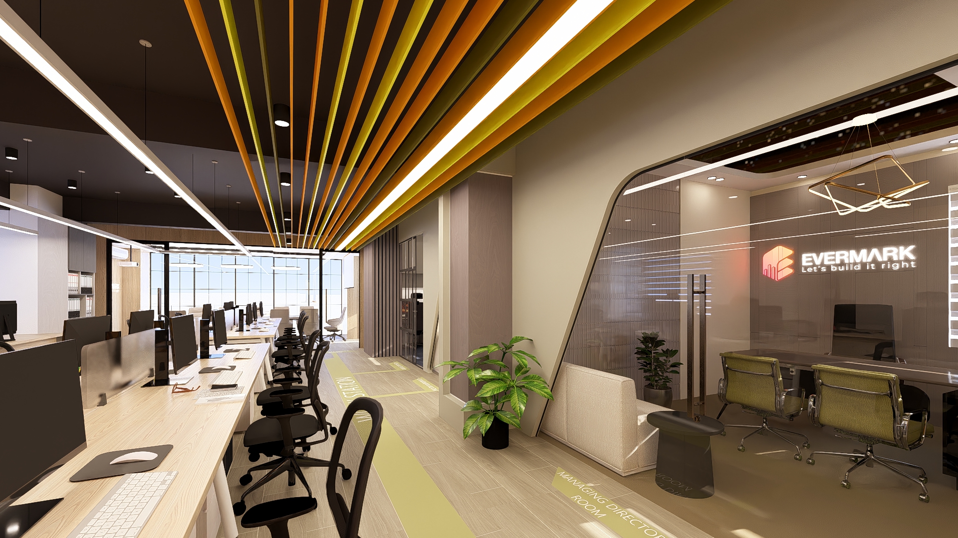 Executive Office Interior Design