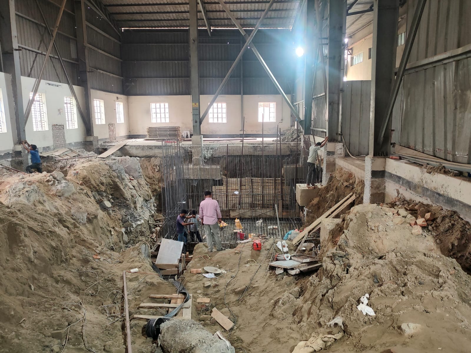 Civil Works at Meghna Ghat Narayanganj (Bashundhara Group)