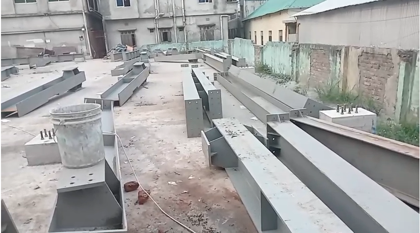 3 Storied Steel Shade Building Construction of Cotton Clothing Bd ltd